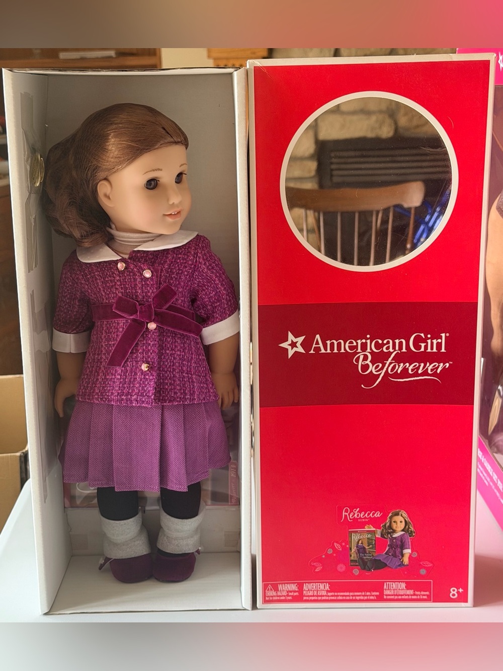 NIB American Girl BeForever Rebecca Rubin Doll in true 18in doll Pristine NRFB
